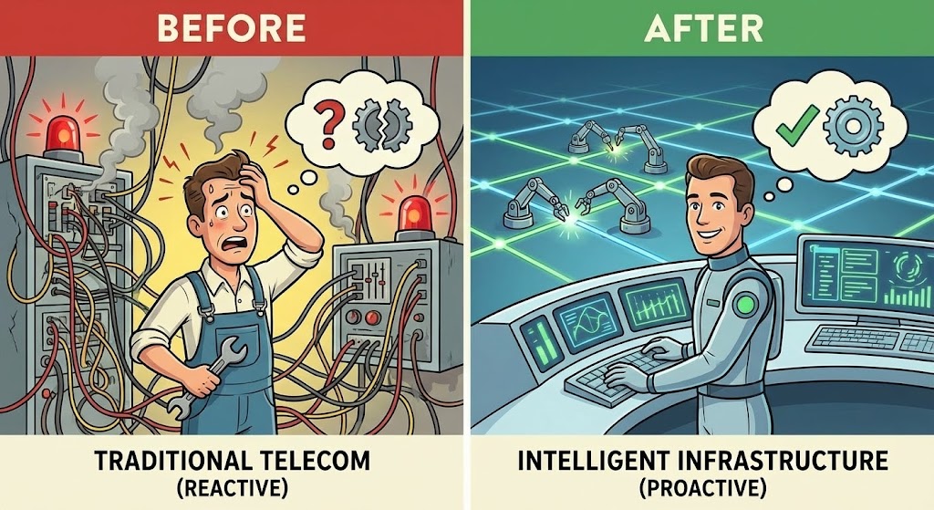 The evolution from fiber build-out to intelligent infrastructure operations